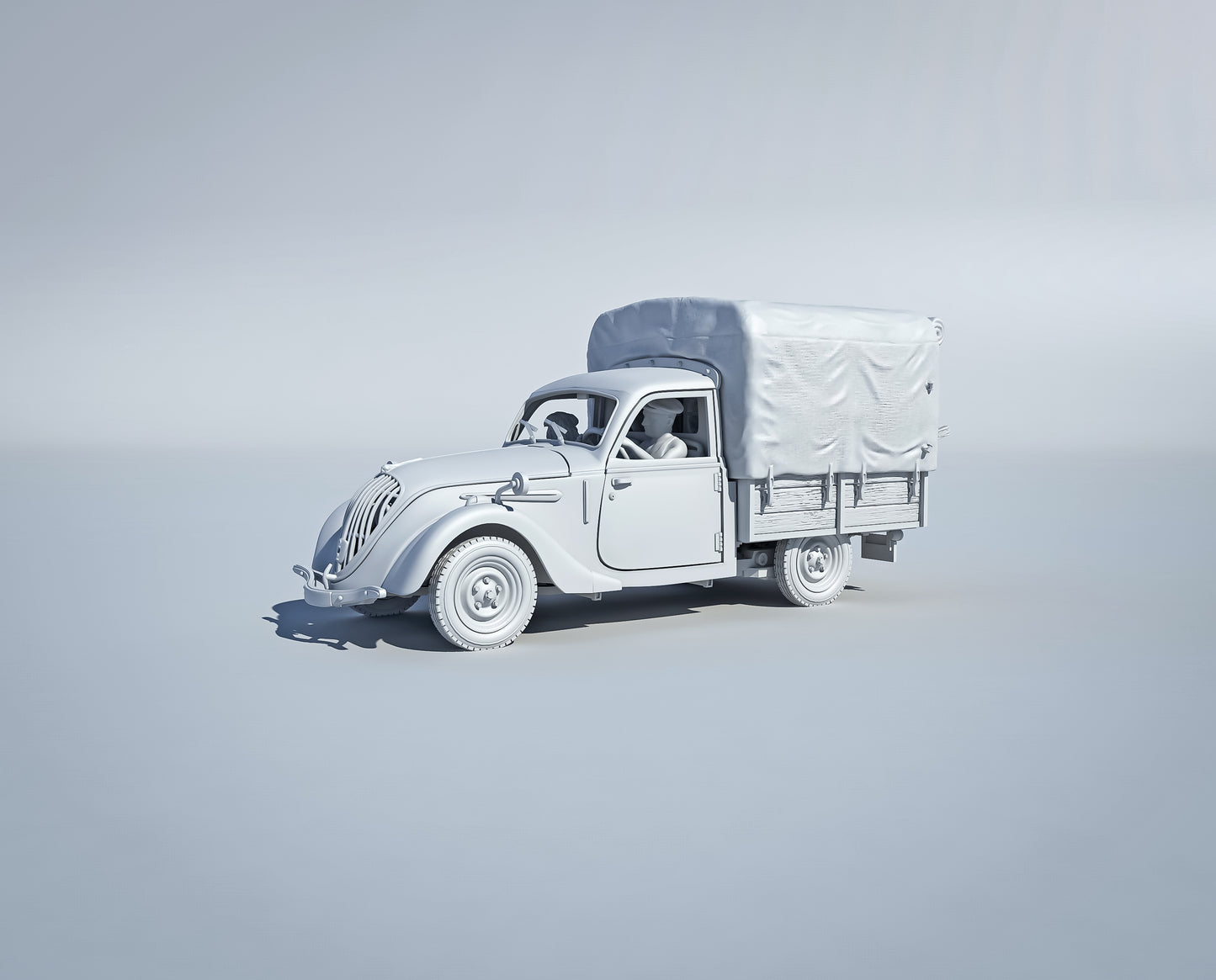 Peugeot 202 Pick Up 1938 – Maquette 1/48 – War Models Kit