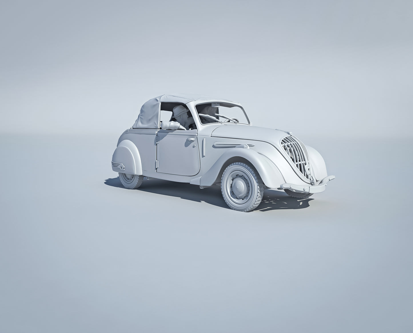 Peugeot 202 Cabriolet 1939 – Maquette Échelle 1/48 – War Models Kit