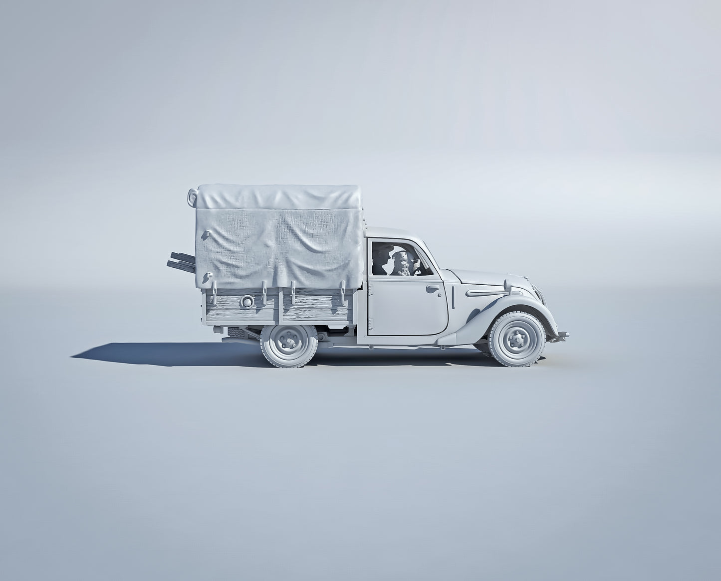 Peugeot 202 Pick Up 1938 – Maquette 1/48 – War Models Kit