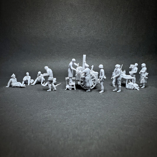 A Meal in the French Countryside - Set 01 - WWII