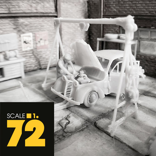 Garage Ende der 1930er Jahre