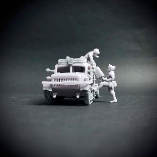 Renault TRC 36R and its UK trailer