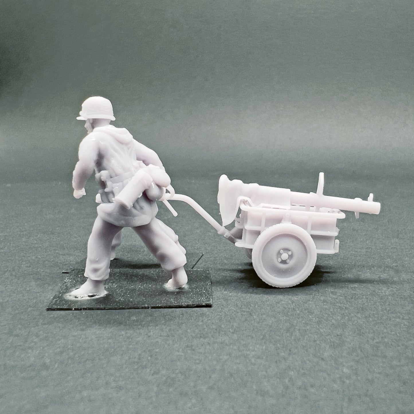 Figurines allemandes à vélo - 1/72 – Colonne en marche - Set 02 - War Models Kit