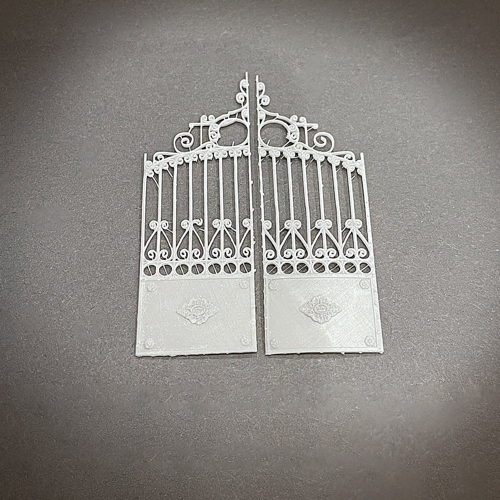 Schmiedeeiserner Grill - Set 01