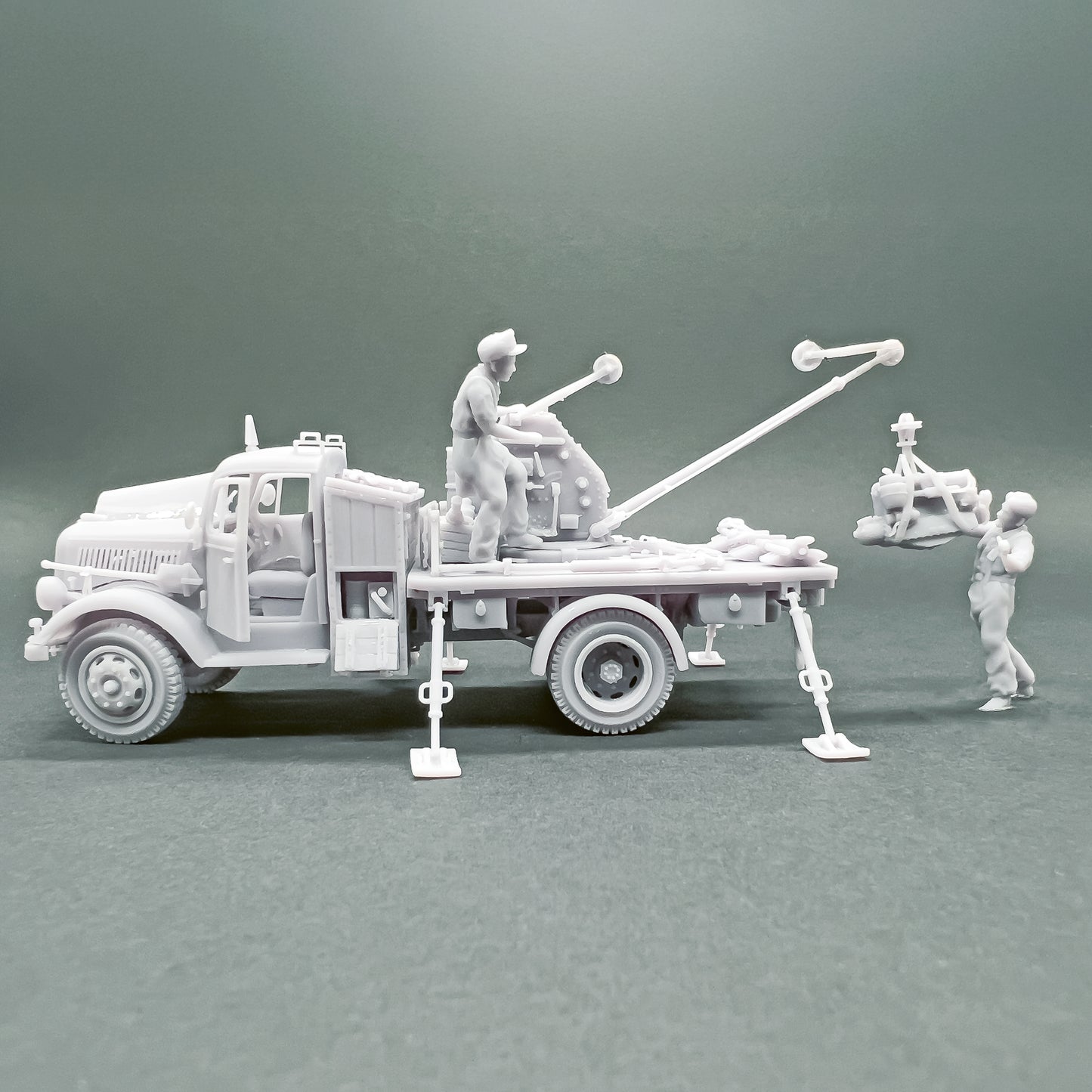 Maquette 1/72 - Opel Blitz avec grue 3T
