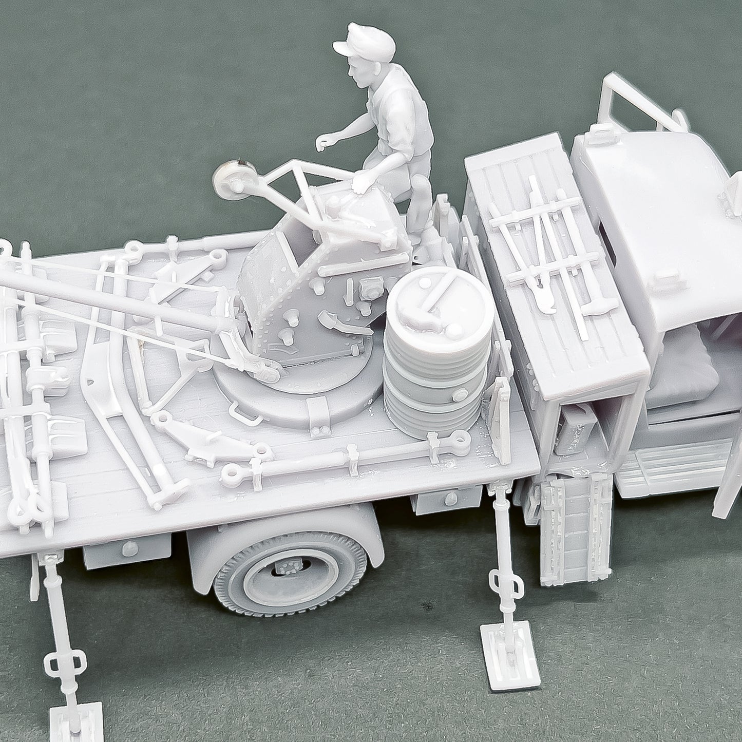Maquette 1/72 - Opel Blitz avec grue 3T