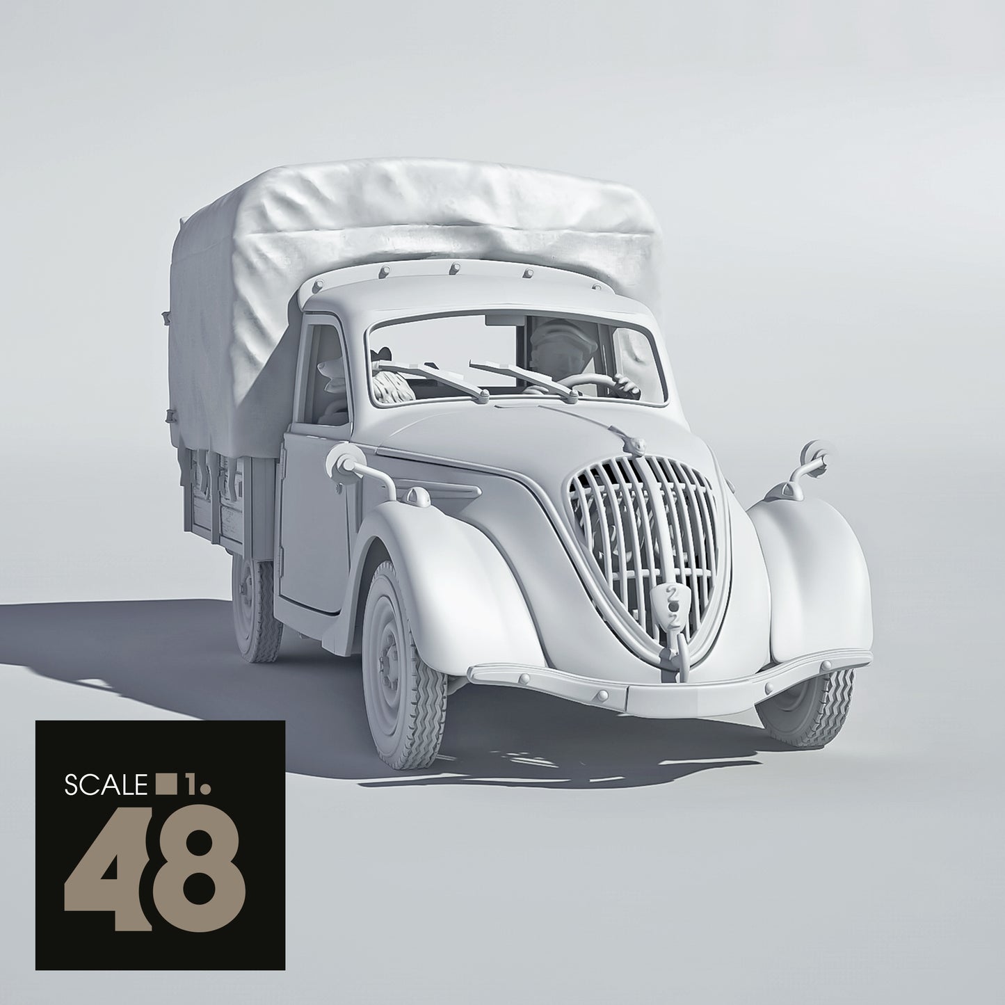 Peugeot 202 Pick Up 1938 – Maquette 1/48 – War Models Kit