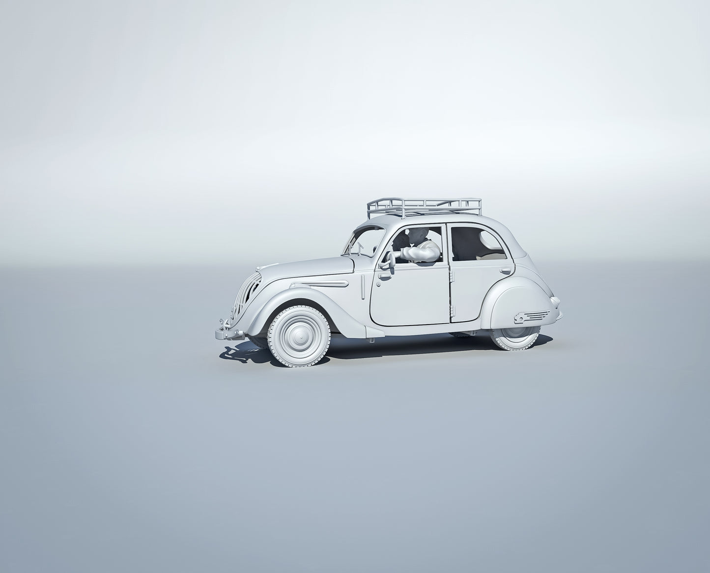 Peugeot 202 Berline 1938 – Maquette 1/48 (War Models Kit)