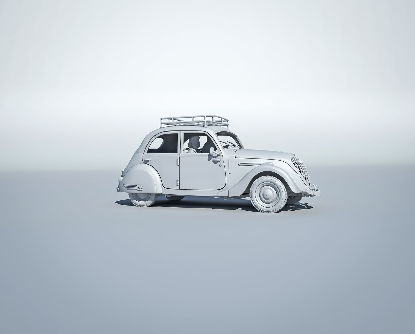 Peugeot 202 Berline 1938 – Maquette 1/48 (War Models Kit)