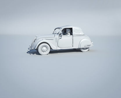 Peugeot 202 Cabriolet 1939 – Maquette Échelle 1/48 – War Models Kit