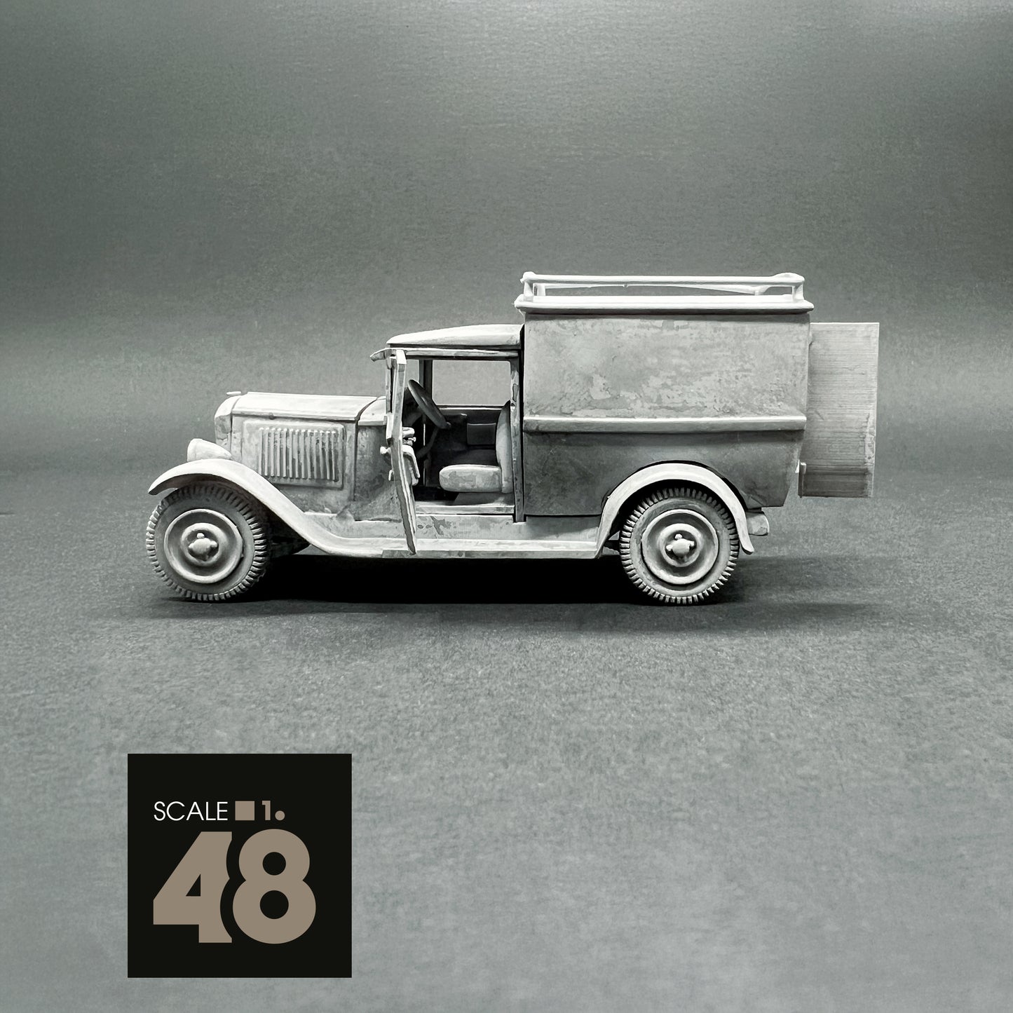 1/48 - Citroen AC4 fourgon utilitaire | War Models Kit