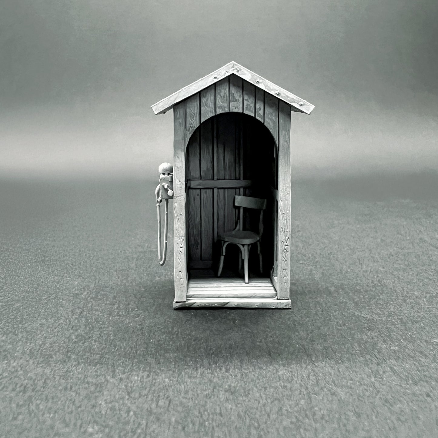 Accessoire diorama "Check Point" 1/72 Maquette 25 mm War Models Kit