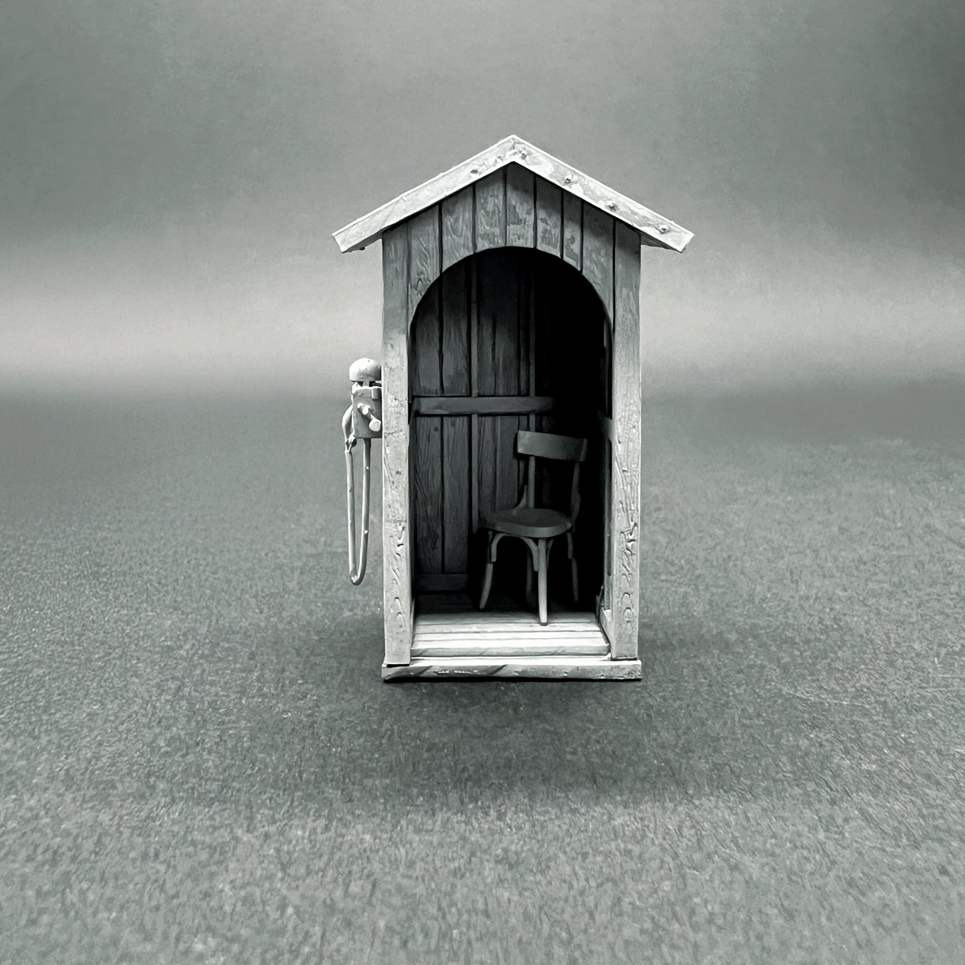 Accessoire diorama "Check Point" 1/72 Maquette 25 mm War Models Kit