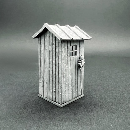 Accessoire diorama "Check Point" 1/72 Maquette 25 mm War Models Kit