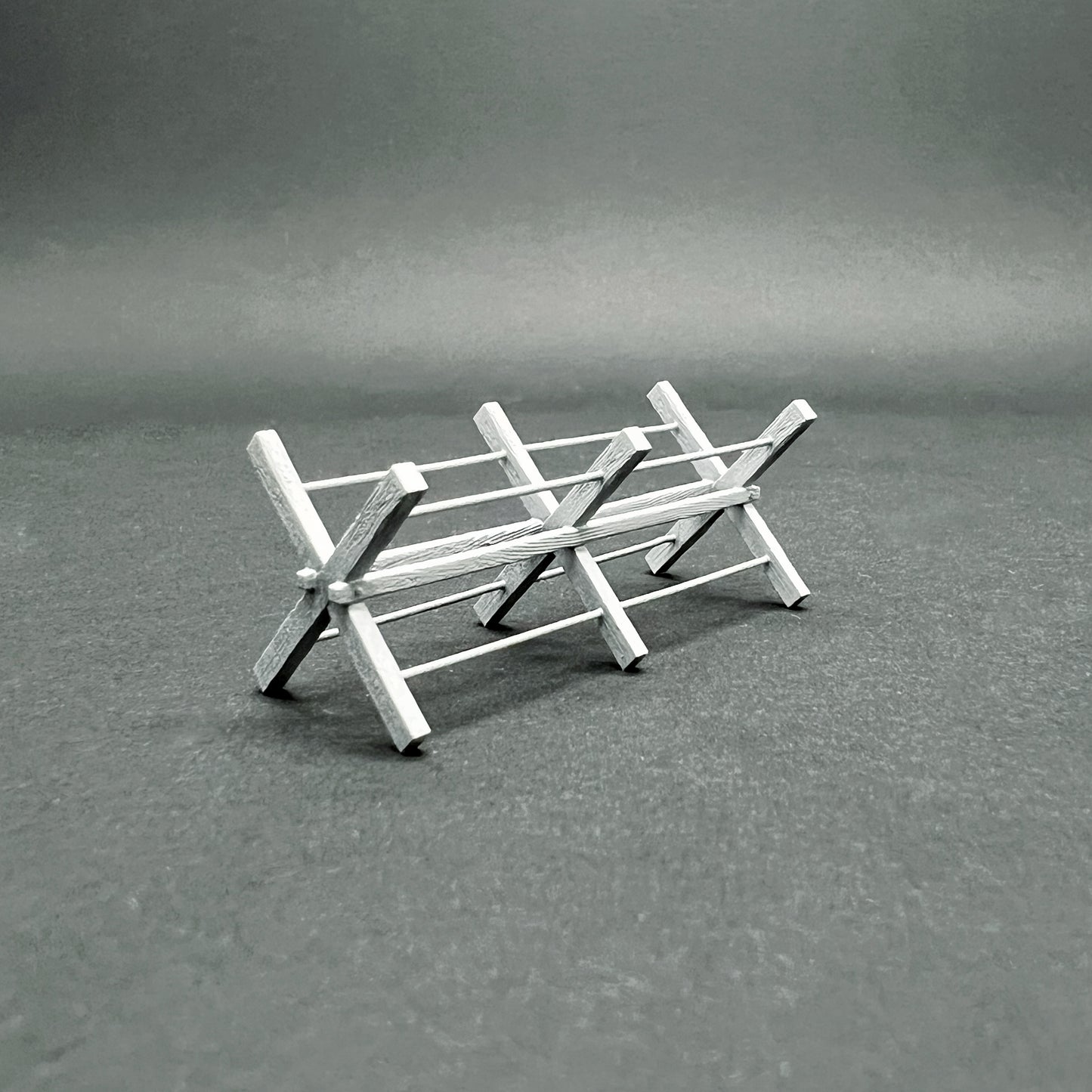 Accessoire diorama "Check Point" 1/72 Maquette 25 mm War Models Kit