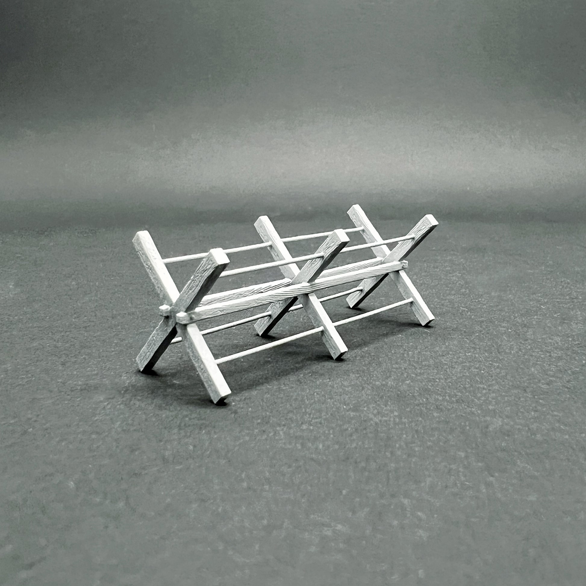 Accessoire diorama "Check Point" 1/72 Maquette 25 mm War Models Kit