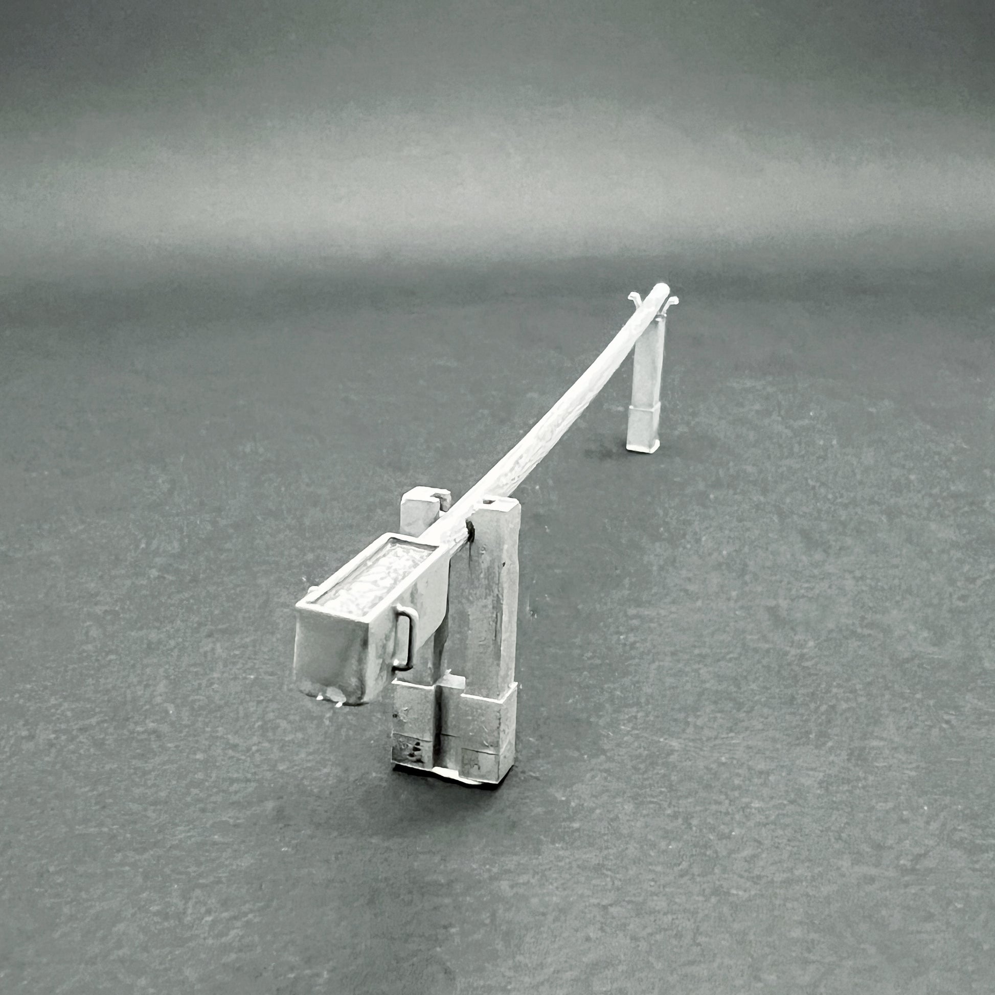 Accessoire diorama "Check Point" 1/72 Maquette 25 mm War Models Kit