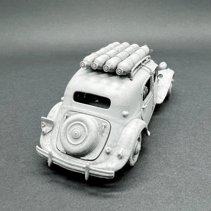 Maquette Citroen traction avant 15Six gazogène 1/72 War Models Kit à assembler