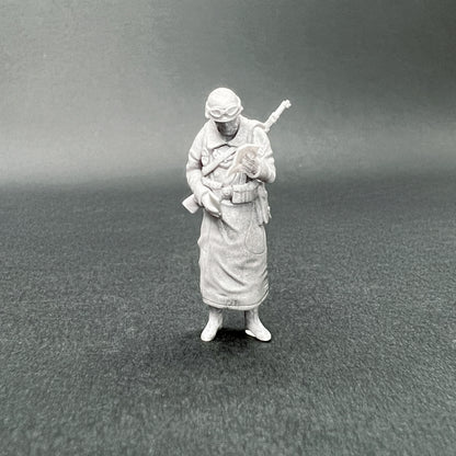 1/72 Figurines en résine 25 mm – Policiers allemands Feldgendarme | War Models Kit