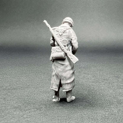 1/72 Figurines en résine 25 mm – Policiers allemands Feldgendarme | War Models Kit