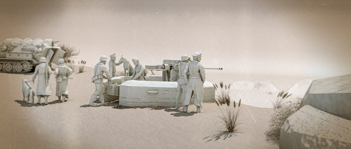Maquettes et Figurines Résine WWII | War Models Kit