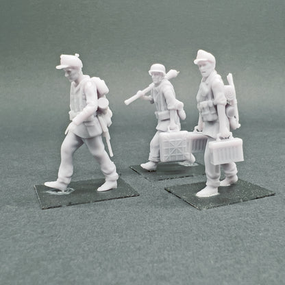 1/72 Figurines Allemandes - Colonne en marche - Set 01