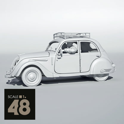 Peugeot 202 Berline 1938 – Maquette 1/48 (War Models Kit)