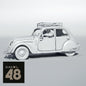 Peugeot 202 Berline 1938 – Maquette 1/48 (War Models Kit)