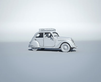Peugeot 202 Berline 1938 – Maquette 1/48 (War Models Kit)