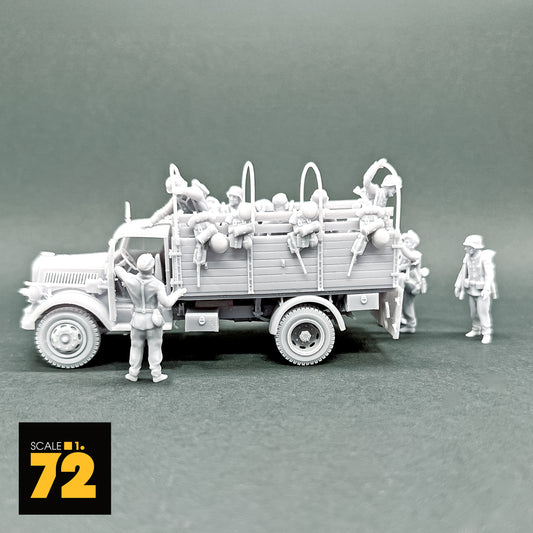 Embarquement pour le front - 1/72